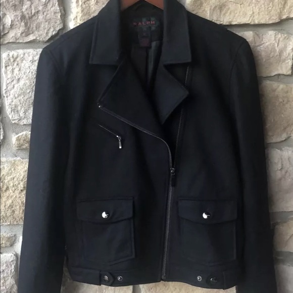 Ralph Lauren Jackets & Blazers - Ralph Lauren M Moto Motorcyle Style Wool Jacket